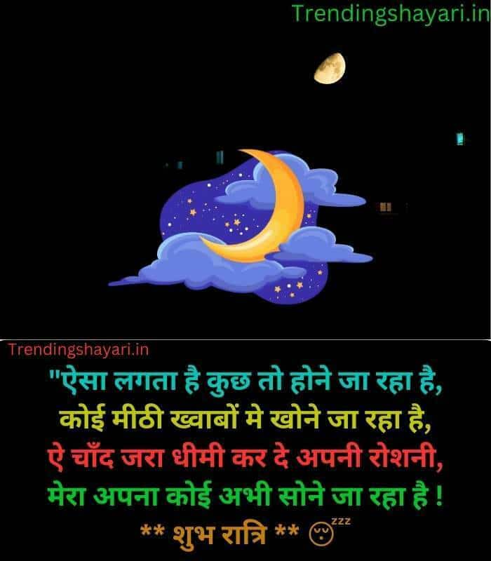 Romantic Good Night Shayari