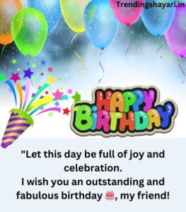 Best Birthday Wishes Quotes (Birthday Shayari in English)