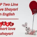 2 line love shayari in english and images