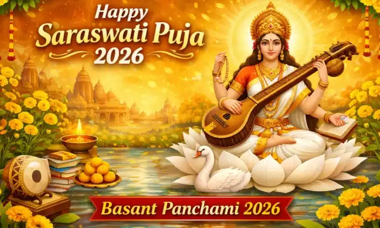 Happy Saraswati Puja wishes