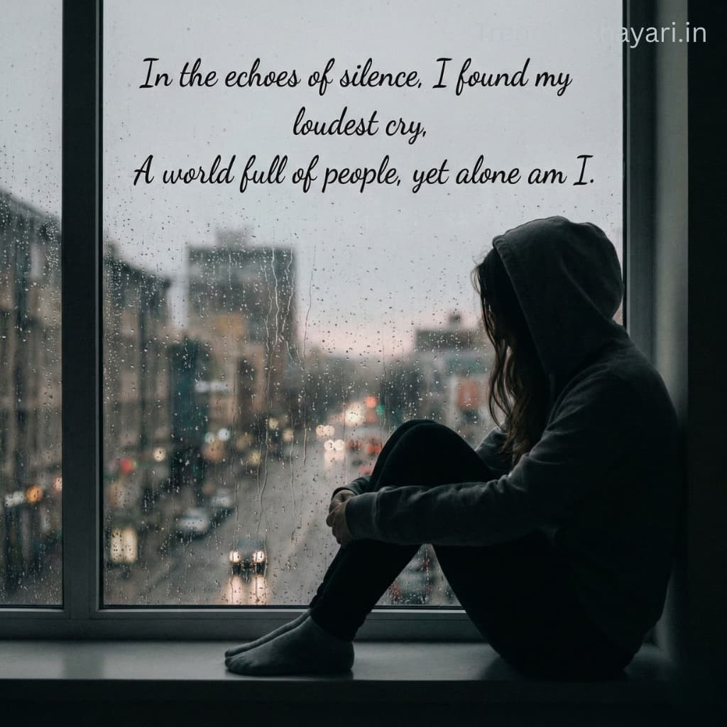 Sad Shayari in English For girl