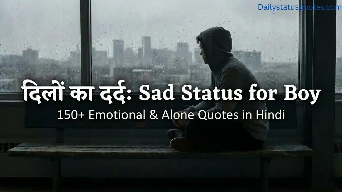 Sad Status for Boy in Hindi