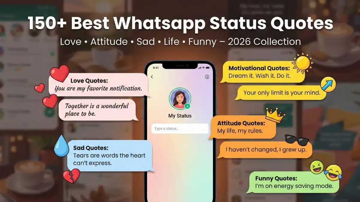 Whatsapp status quotes love