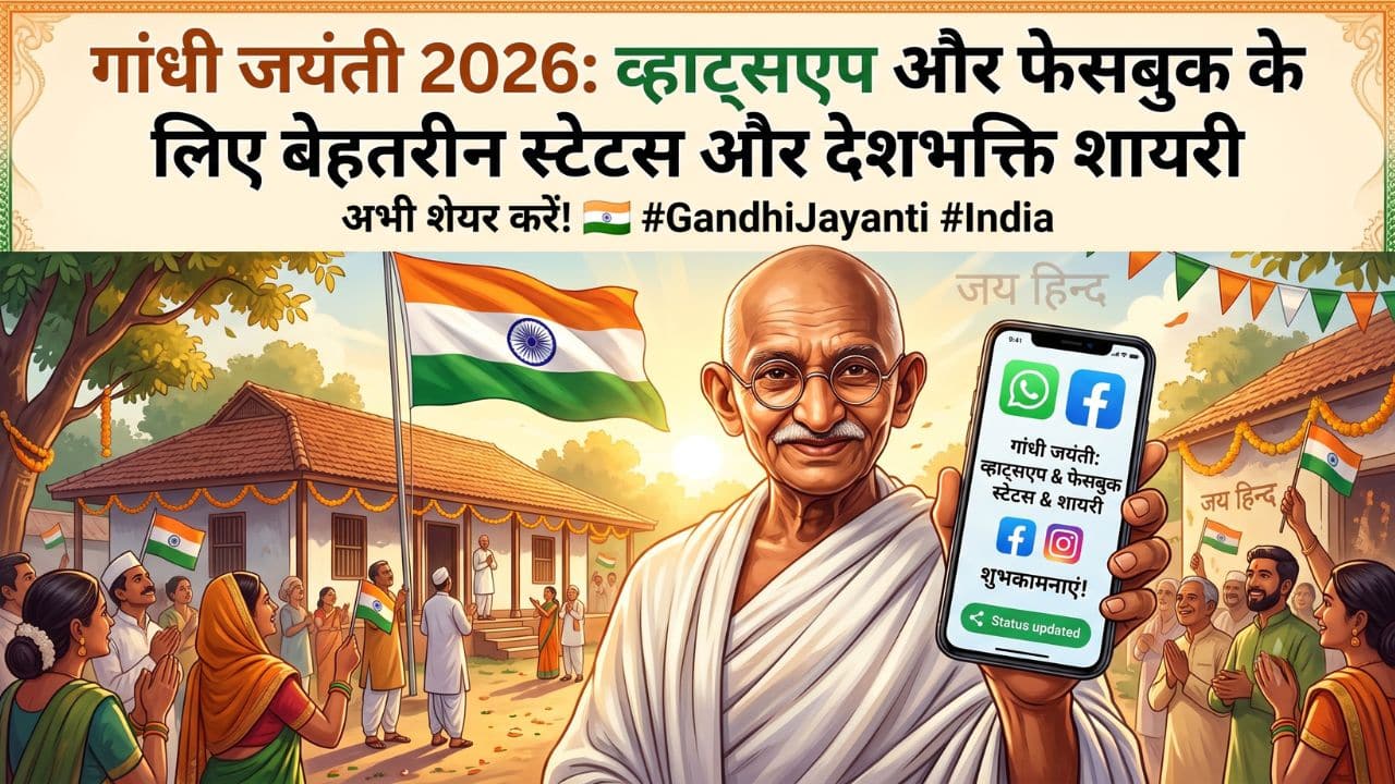 Gandhi Jayanti Status 2026